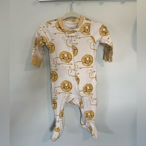 Carter's Baby Lion 2-Way Zip Cotton Blend Sleep & Play Pajamas